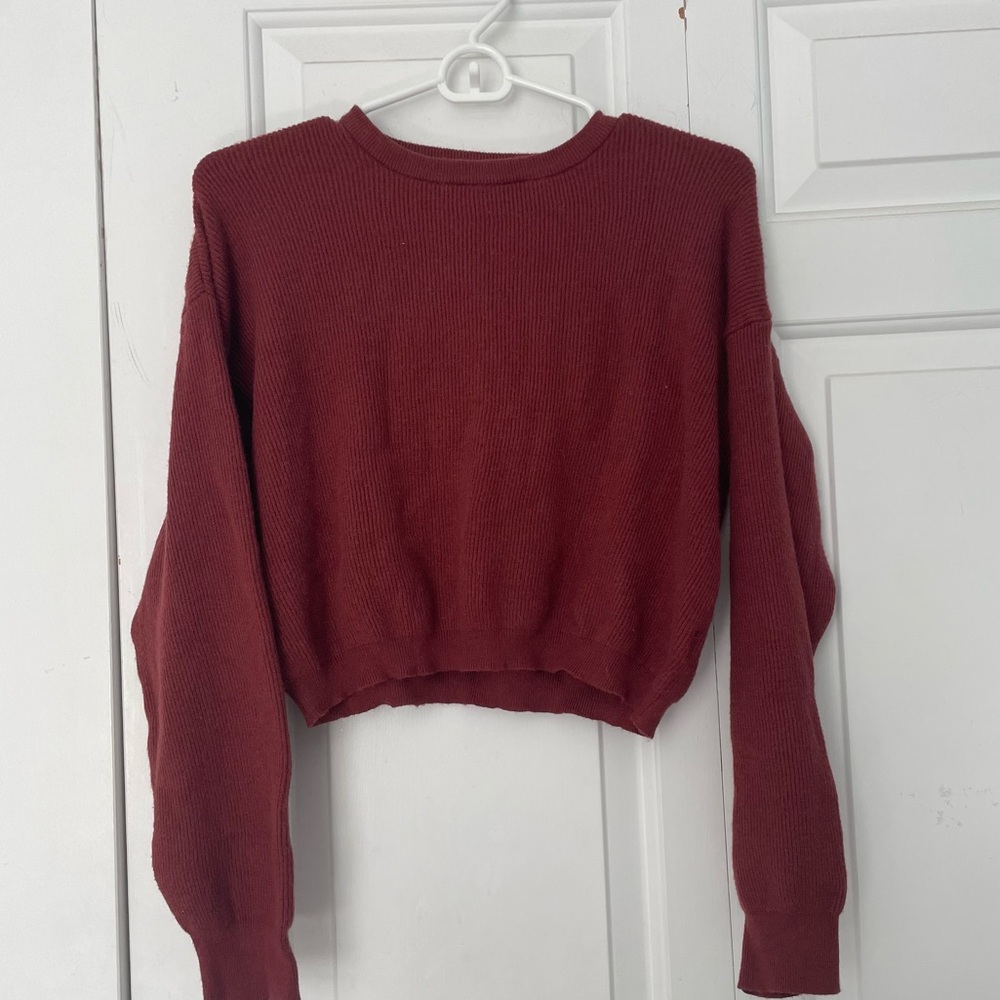 Cropped sweater